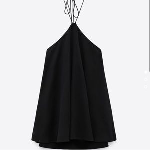 Linen black jumpsuit